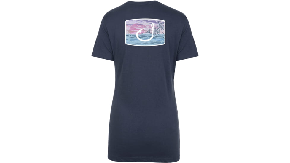 AVID Sportswear Paradise Icon T-Shirt - Womens, Indigo, Medium, WT12303INDMD