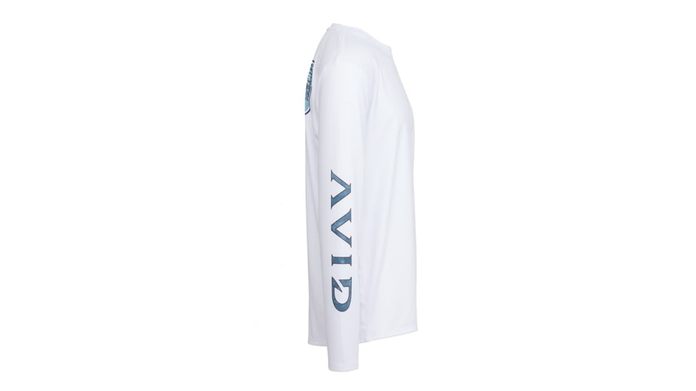 AVID Sportswear Payout Avidry Long Sleeve Shirt - Mens, White, Extra Large, MK12427WHTXL
