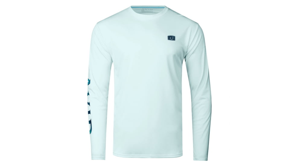 AVID Sportswear Slammed Avidry Long Sleeve Shirt - Mens, Seafoam, 2XL, MK12426SFM2X