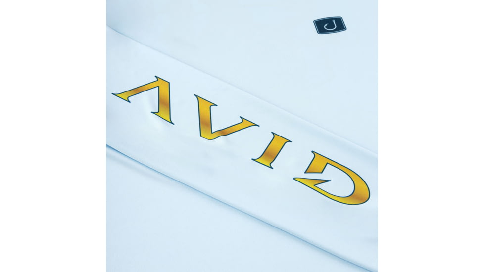 AVID Sportswear Squid Row Avidry Long Sleeve Shirt - Mens, Ice Blue, Small/Medium, MK32423IBLSM