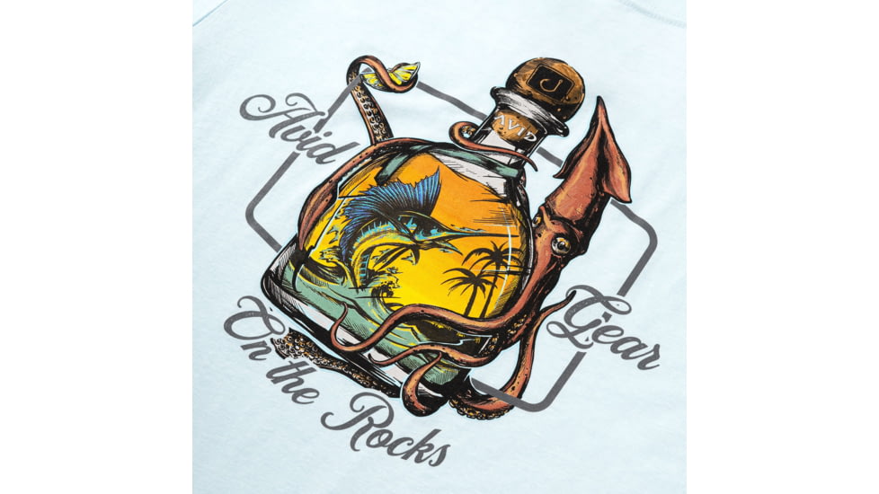 AVID Sportswear Squid Row T-Shirt - Mens, Seafoam, Large, MT12411SFMLG