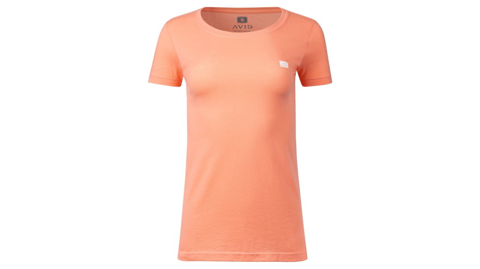 AVID Sportswear Squid Row T-Shirt - Womens, Light Orange, Large, WT12400LORLG