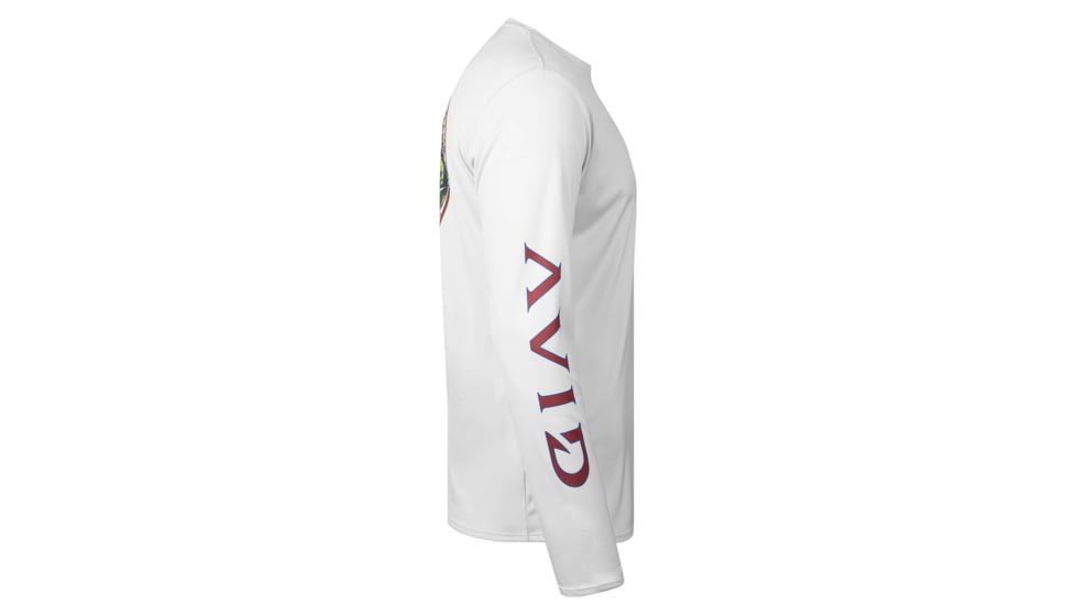 AVID Sportswear Stars And Bars Avidry Long Sleeve Shirt - Mens, Glacier, 2XL, MK32421GLG2X