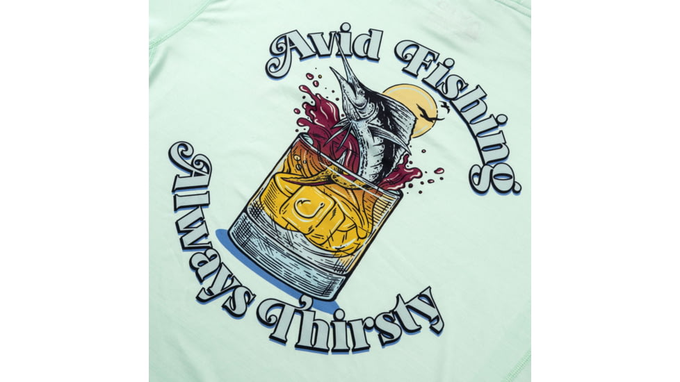 AVID Sportswear Still Thirsty Pacifico Hoodie - Mens, Seafoam, Medium, MK32435SFMMD