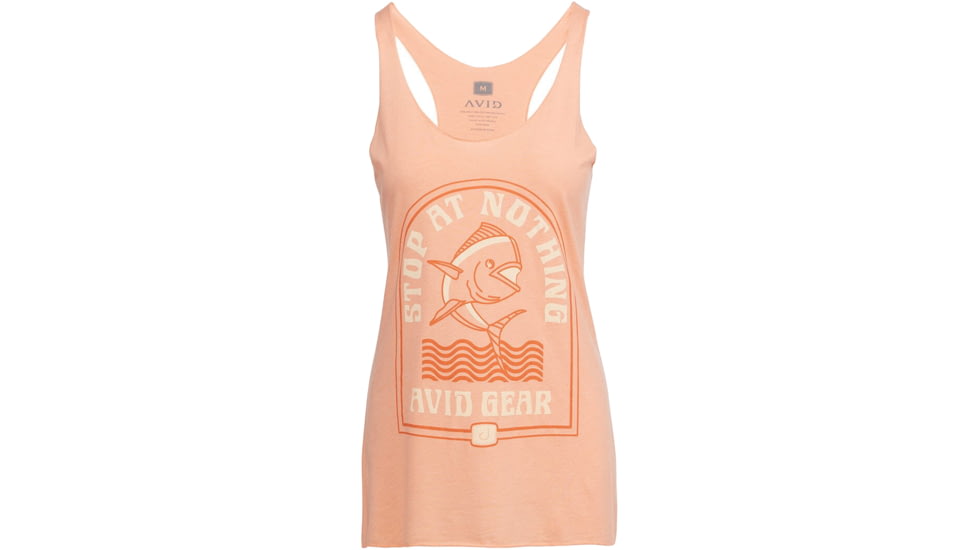 AVID Sportswear Stop At Nothing Tank - Womens, Vintage Light Orange, Extra Small, WT12405VLOXS