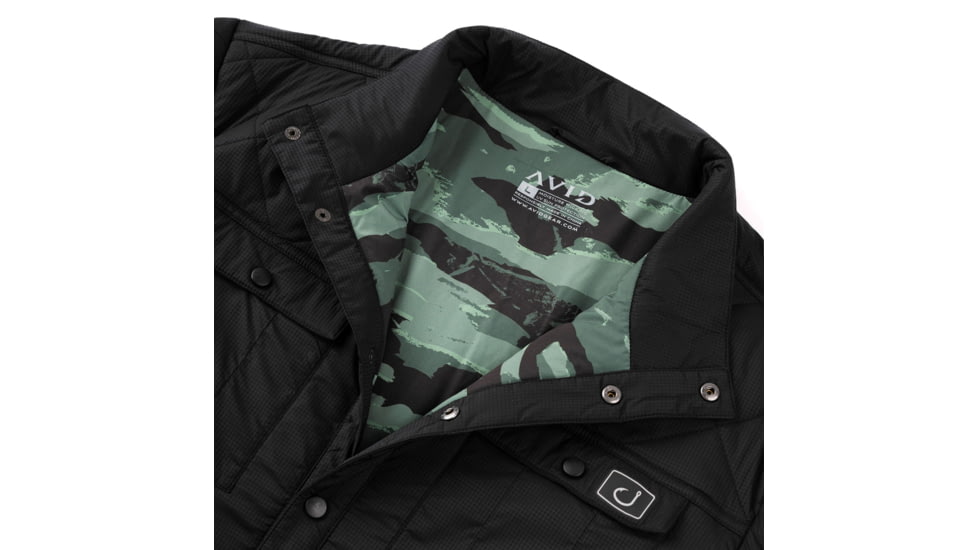 AVID Sportswear Talladega Shacket - Mens, Vintage Black, Large, MO32401VBKLG