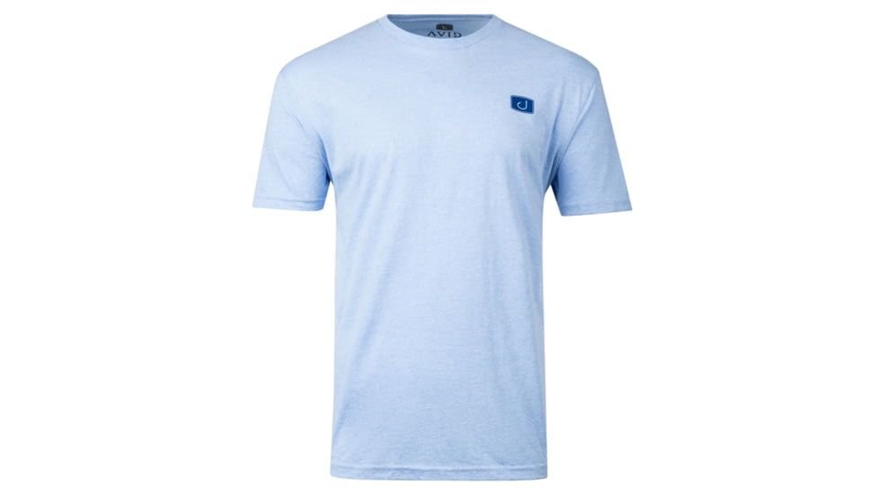 AVID Sportswear Texas Locals T-Shirt - Mens, Heather Sky, Large, MT12417HSKLG