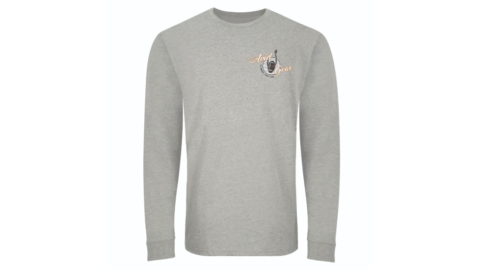 AVID Sportswear Throwback Long Sleeve T-Shirt - Mens, Burnt Orange, Small/Medium, MT32350BORSM