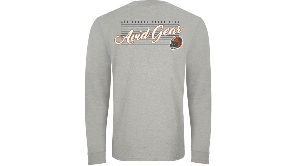 AVID Sportswear Throwback Long Sleeve T-Shirt - Mens, Burnt Orange, Small/Medium, MT32350BORSM
