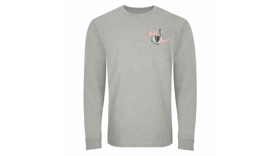 AVID Sportswear Throwback Long Sleeve T-Shirt - Mens, Red-Black, Medium, MT32350RBKMD