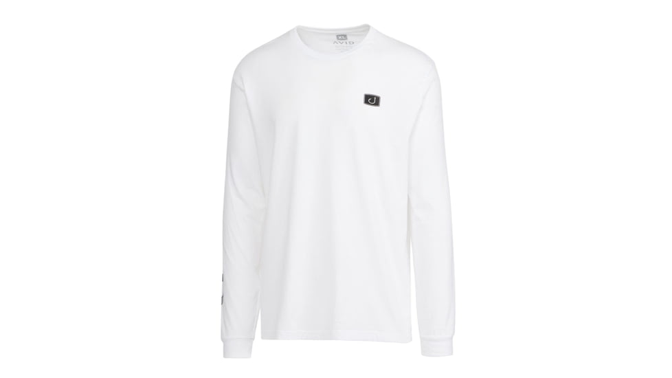 AVID Sportswear Treasure Long Sleeve T-Shirt - Mens, White, Large, MT12421WHTLG