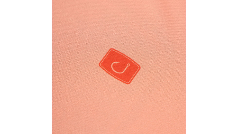 AVID Sportswear Trophy Fish Avidry Long Sleeve Shirt - Womens, Guava, Medium, WK32408GUAMD