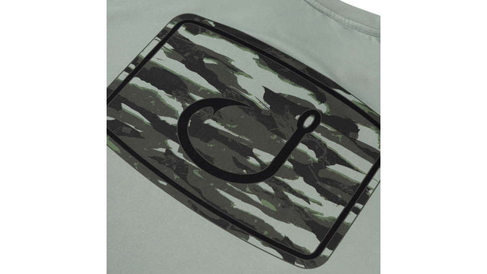 AVID Sportswear Tropic Stripe Avidry Long Sleeve Shirt - Mens, Cypress, Extra Large, MK32425CYPXL