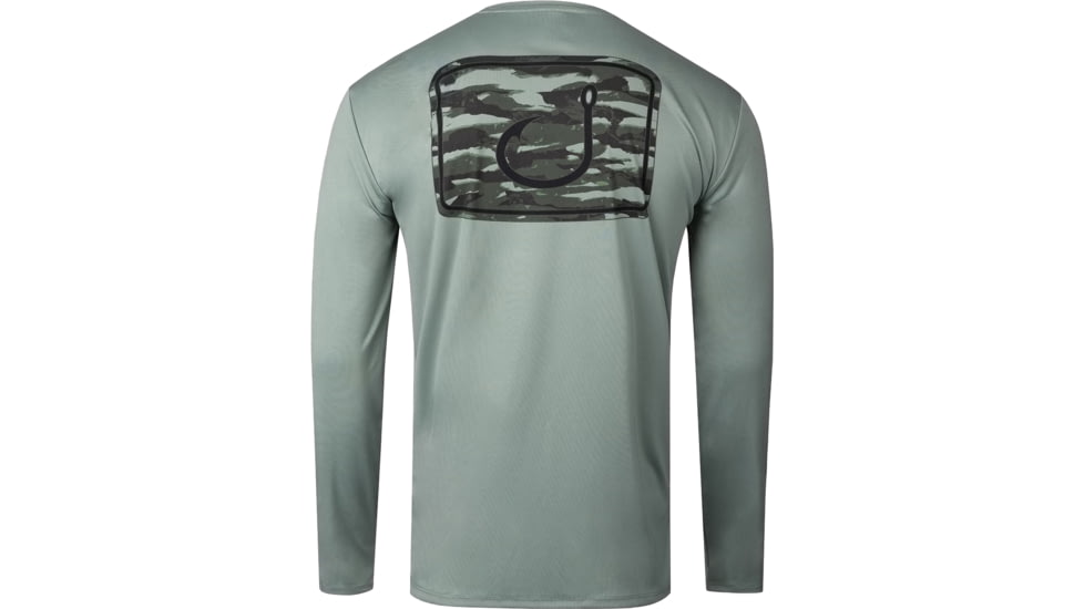 AVID Sportswear Tropic Stripe Avidry Long Sleeve Shirt - Mens, Cypress, Extra Large, MK32425CYPXL