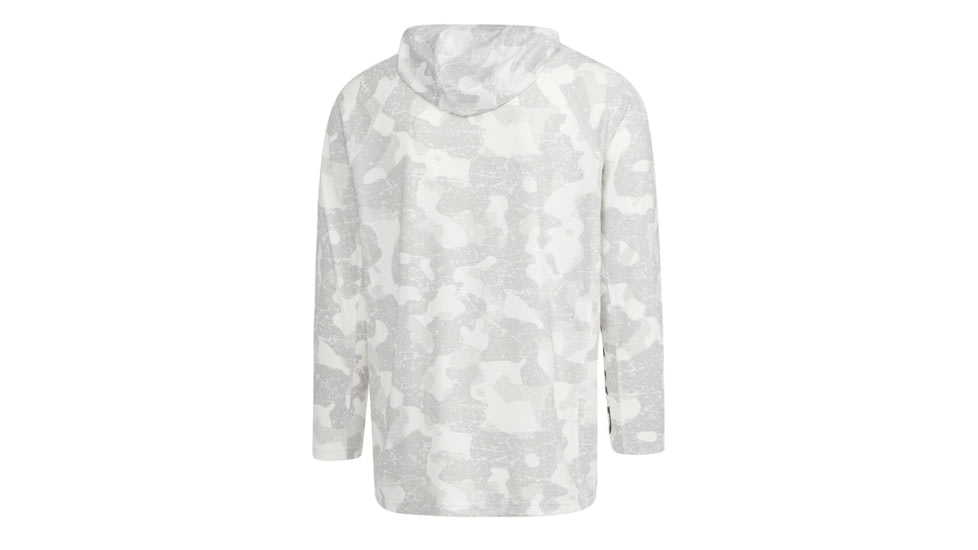AVID Sportswear Youth Camo Airmesh Hoodie - Boys, Shelter White, Medium, YK12406SHWMD