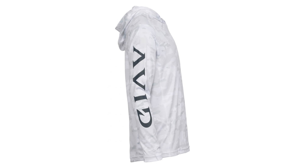 AVID Sportswear Youth Camo Kinetic Avidry Long Sleeve Shirt - Boys, Snow Camo, Medium, YK32301SNCMD