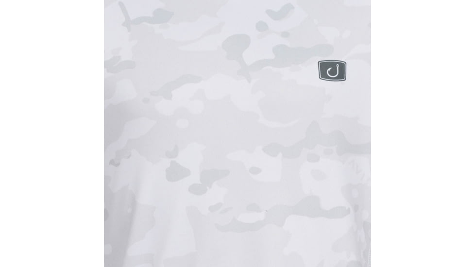 AVID Sportswear Youth Camo Kinetic Avidry Long Sleeve Shirt - Boys, Snow Camo, Medium, YK32301SNCMD