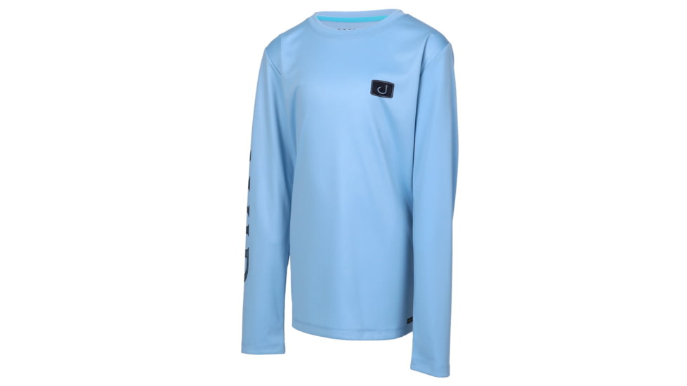 AVID Sportswear Youth Payout Avidry Long Sleeve Shirt - Boys, Sky, Medium, YK12401SKYMD