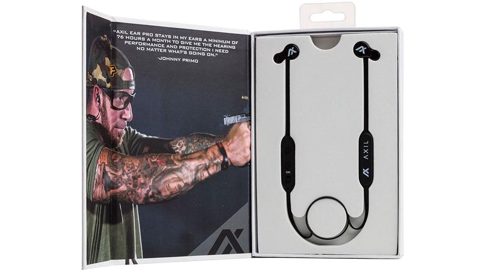 AXIL Ghost Stryke Essential Earphones, Black, GSELEC-B