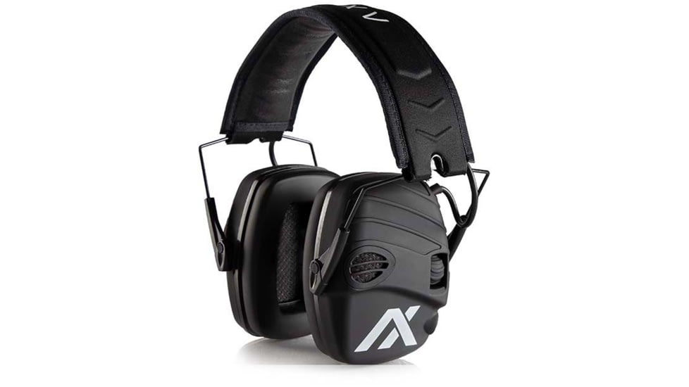 AXIL Trackr Electronic Earmuffs, Black, Trackr