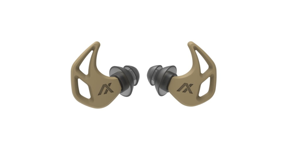 AXIL X20 Protective Ear Plugs, 1 Pair, Desert Tan, X20-Desert Tan