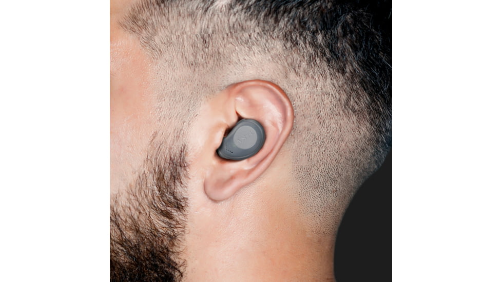 AXIL XCOR Digital Tactical Earbuds, 19-29 dB, In The Ear, Black, XCORDIGR