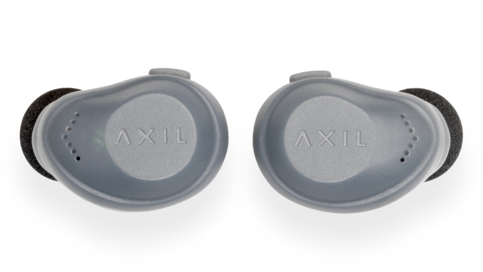 AXIL XCOR Digital Tactical Earbuds, 19-29 dB, In The Ear, Black, XCORDIGR