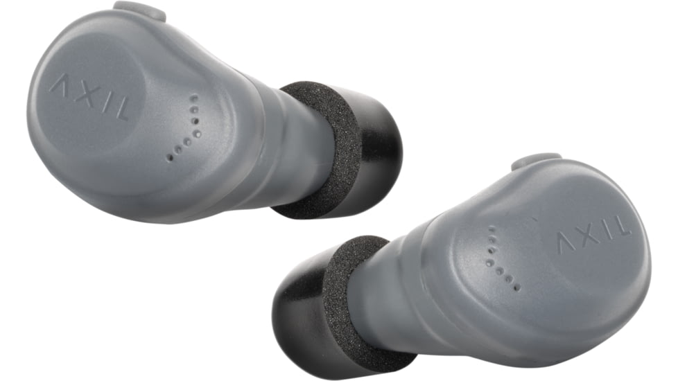 AXIL XCOR Digital Tactical Earbuds, 19-29 dB, In The Ear, Black, XCORDIGR