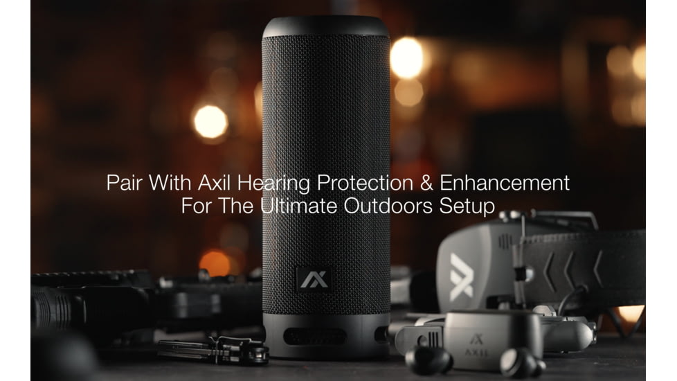 AXIL Xphere Outdoor Bluetooth Speaker, Black, Medium, XPHR