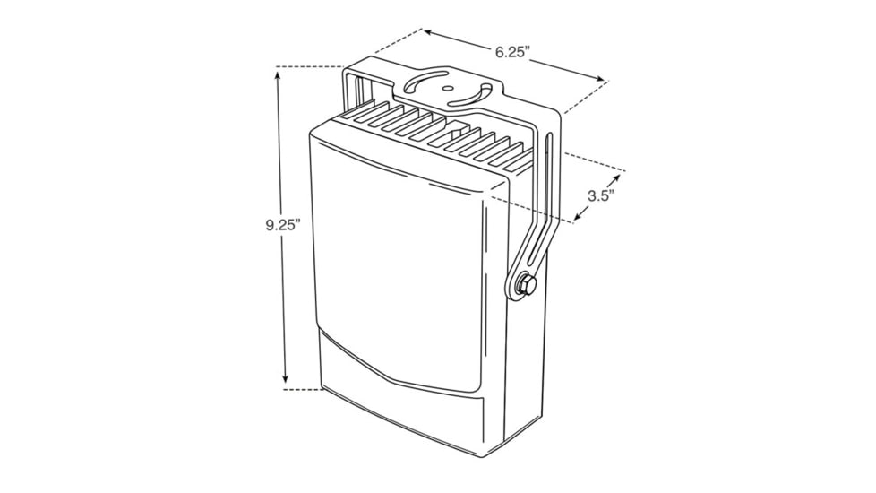 Axton Blaze AT-56WE-S NCNR PoE 11875 Lumens White Light, 120 degrees, AT-56WE-S.56WES31120