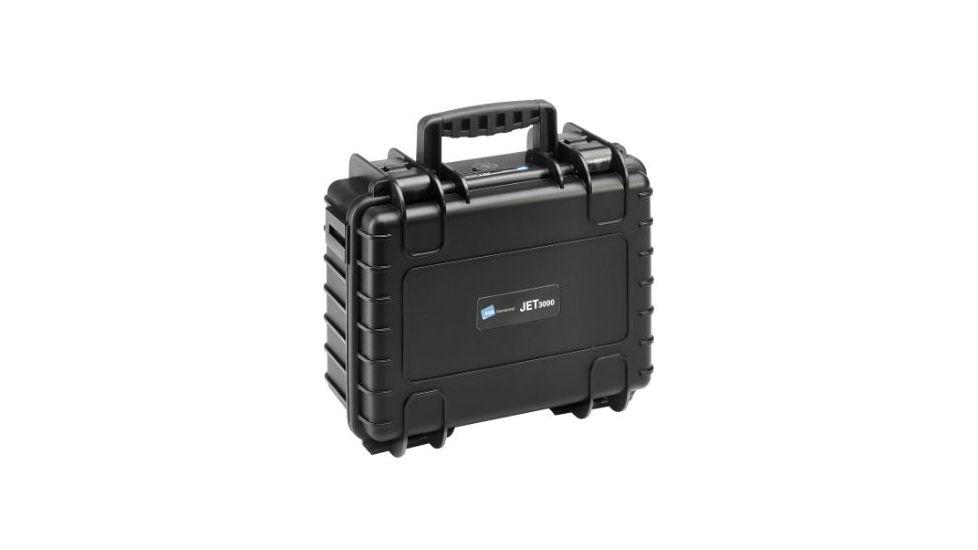 USED B&amp;W International Jet 3000 Outdoor Tool Case With Loop Tool Board, Black, Medium 117.16/L, EDEMO1