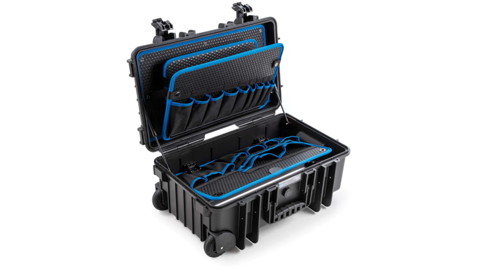 B&amp;W International Jumbo 6600 Outdoor Tool Case With Pocket Tool Boards, Black, 117.20/P