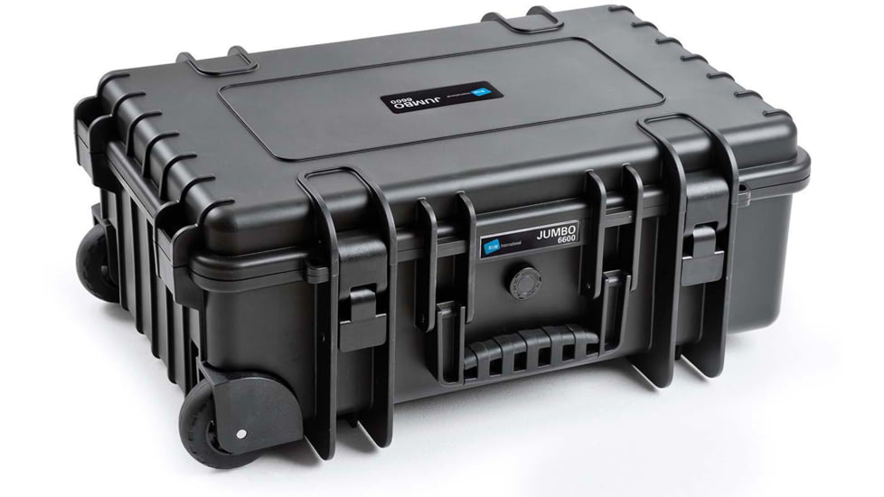 B&amp;W International Jumbo 6600 Outdoor Tool Case With Pocket Tool Boards, Black, 117.20/P