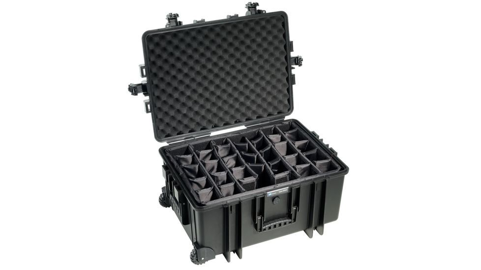B&amp;W International Outdoor Case w/ RPD Insert, Type 6800, Black, 6800/B/RPD