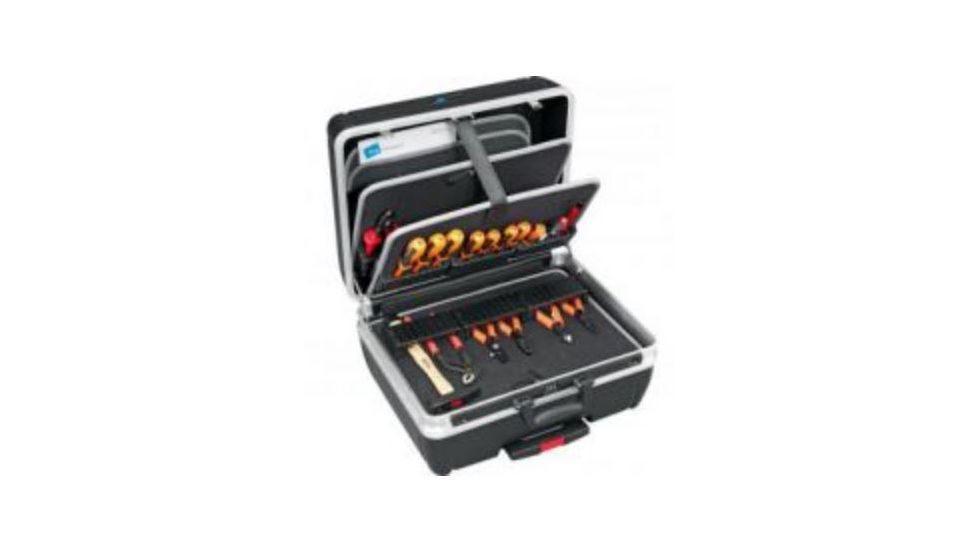 B&amp;W International Rhino Tool Case W/Modules Trolley Flight Ready, Black 115.04/M