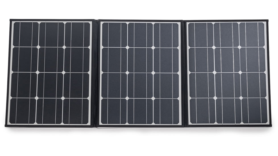 B&amp;W International Solar Panel, 100W - 12 V, Black, 105491