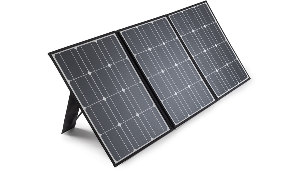 B&amp;W International Solar Panel, 100W - 12 V, Black, 105491