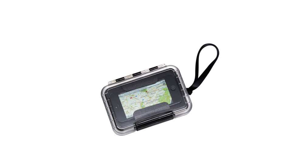 B&amp;W International Type 200 Transparent Extra Small Case, Black/Clear, Extra Small 200/BT