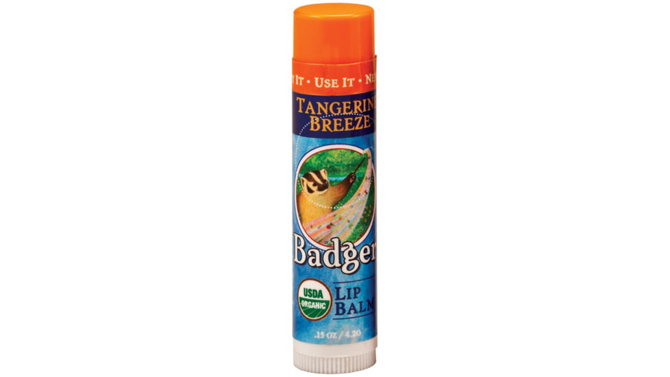 Badger Ordnance Lip Balm Mint .15 Oz Organic 22552