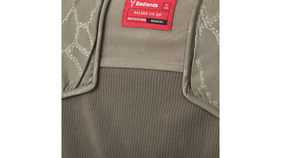 Badlands Badler 1/2 Zip Top - Mens, Stone, X Large, 21-42178