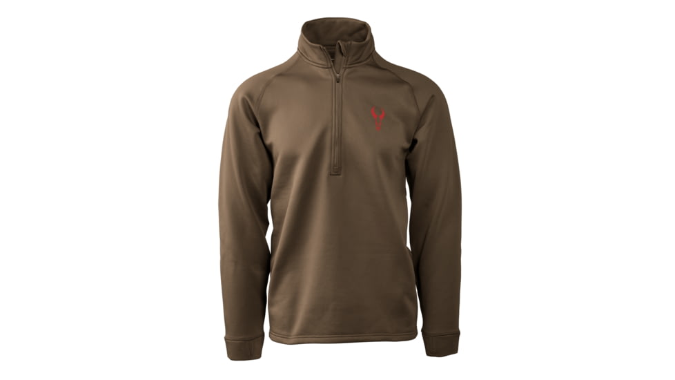 Badlands Source Heavyweight 1/4-Zip Top - Mens, Mud, Medium, 21-43299