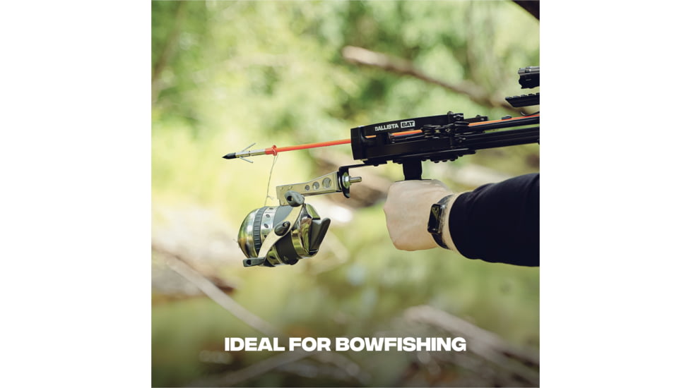 Ballista BAT Crossbow w/L-Buttstock 130 lb. 330fps, Black, BAL-CB-01-LS