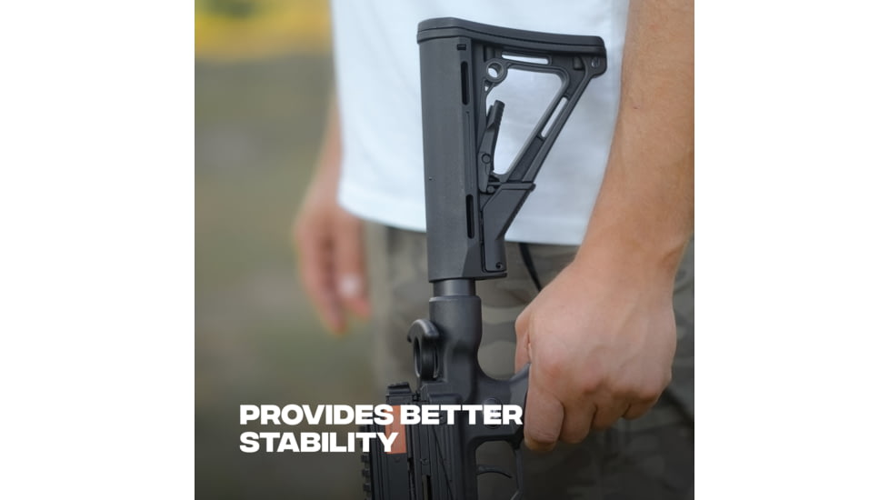 Ballista BAT Crossbow w/Triangle Buttstock 130 lb. 330fps, Black, BAL-CB-01-TS