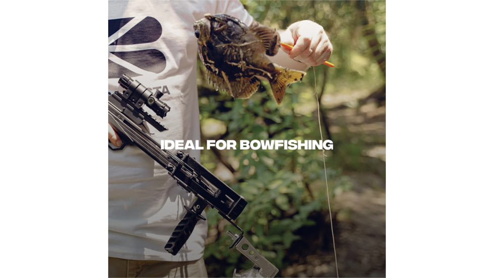 Ballista BAT Crossbow w/Triangle Buttstock 130 lb. 330fps, Black, BAL-CB-01-TS