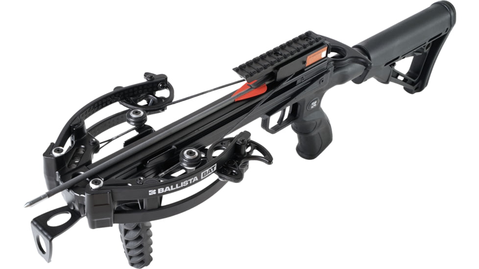 Ballista BAT Crossbow w/Triangle Buttstock 130 lb. 330fps, Black, BAL-CB-01-TS