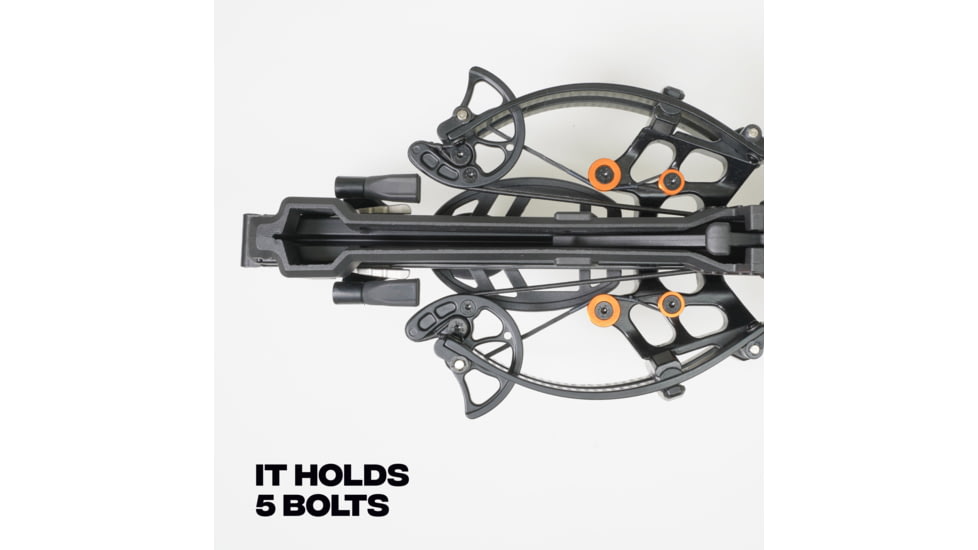 Ballista BAT Reverse Crossbow w/Magazine 150 lb. 420fps, Black, BAL-CB-02-M