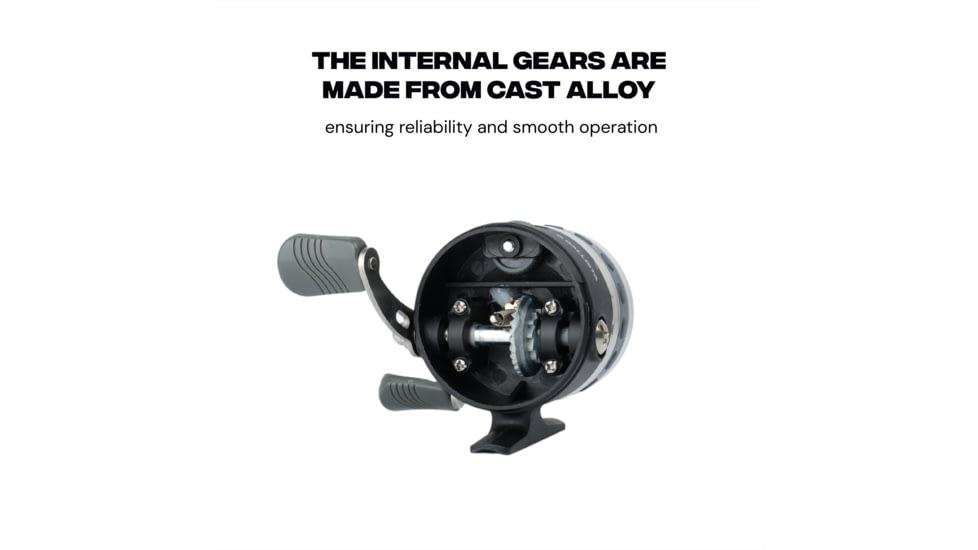 Ballista BL25 Spincast Reel, 3.3x1, 1+1, Ambidextrous, BAL-RE-01