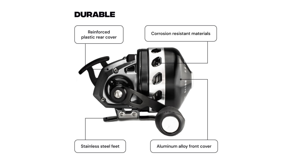 Ballista BL33 Spincast Reel, 3.6x1, 6+1, Ambidextrous, BAL-RE-02