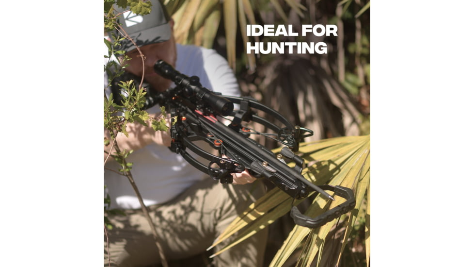 Ballista Megabat Reverse Crossbow 360 lb. 450fps, Black, BAL-CB-04