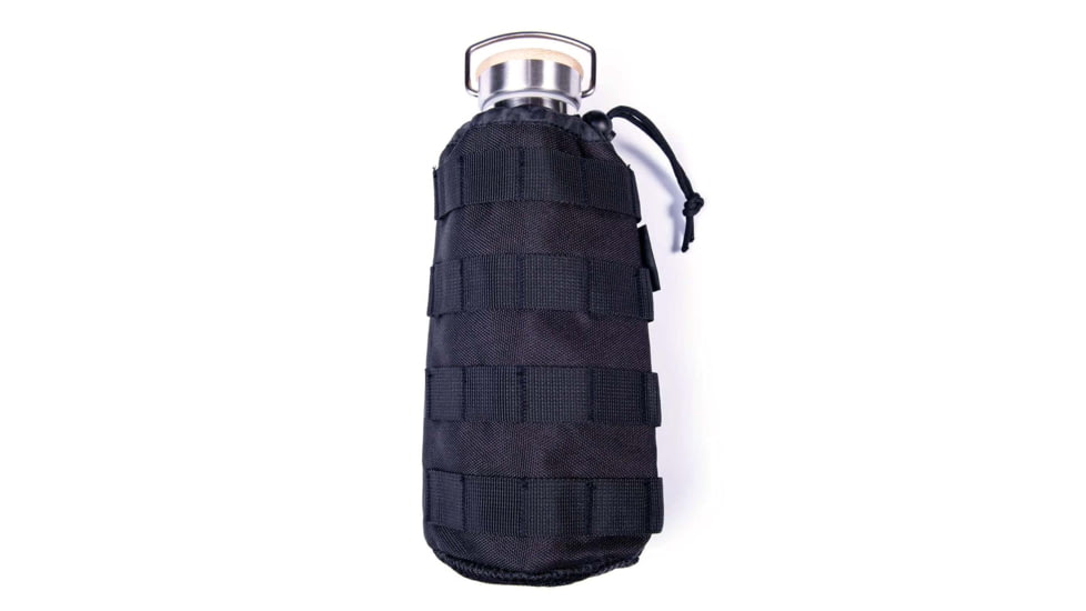 Ballistipax Large Drink Holder for Survivor-1 MOLLE, Black, Large, S1DHM1LBK